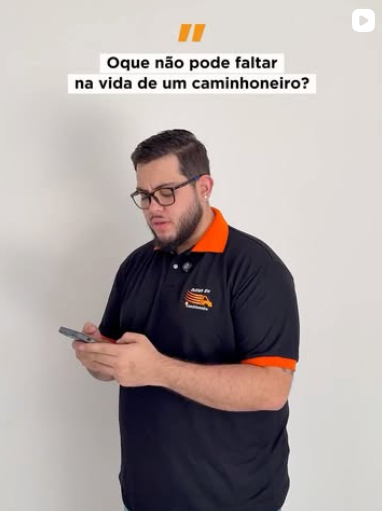 Reel da Outlet do Caminhoneiro no Instagram
